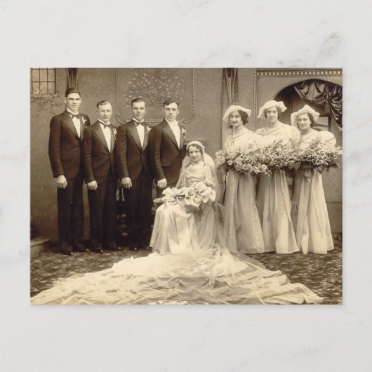 Vintage Weddings (9) Briefkaart (Voorkant)