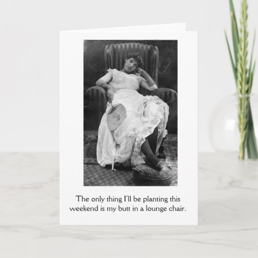 Vintage - Weekend Relaxation Kaart (Voorkant)