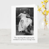 Vintage - Weekend Relaxation Kaart (Gele Bloem)