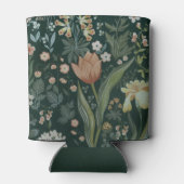 Vintage weide wandkleed blikjeskoeler (Achterkant)