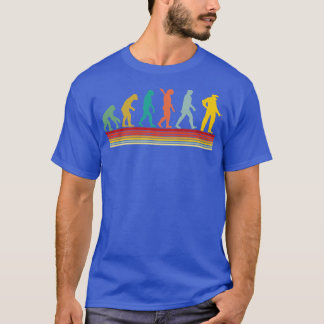 Vintage Welder Mannen Evolutie T-shirt