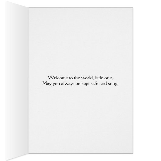 Vintage - Welkom, kleine... (Binnen (Rechts))