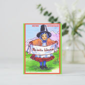 Vintage Welsh Kerstmis Nadolig Llawen Briefkaart (Staand voorkant)