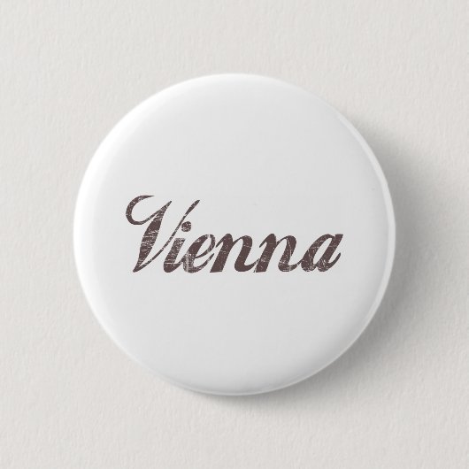 Vintage Wenen Ronde Button 5,7 Cm (Voorkant)