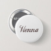 Vintage Wenen Ronde Button 5,7 Cm (Voorkant /achterkant)