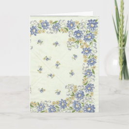 Vintage Wenskaart Hanky Kaart