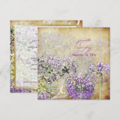 Vintage/Wereldbol ventilator/tuin Kaart (Voorkant / Achterkant)