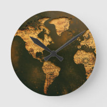Vintage Wereldkaart Antieke Cartografie Kunst
