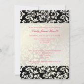 Vintage/wervelingen/damask/afstudeerhappen Kaart (Achterkant)