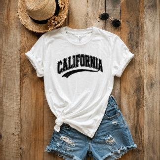 Vintage West Coast Dames Grafische T-Shirt