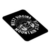 Vintage West Virginia Magneet (Rechterzijde)