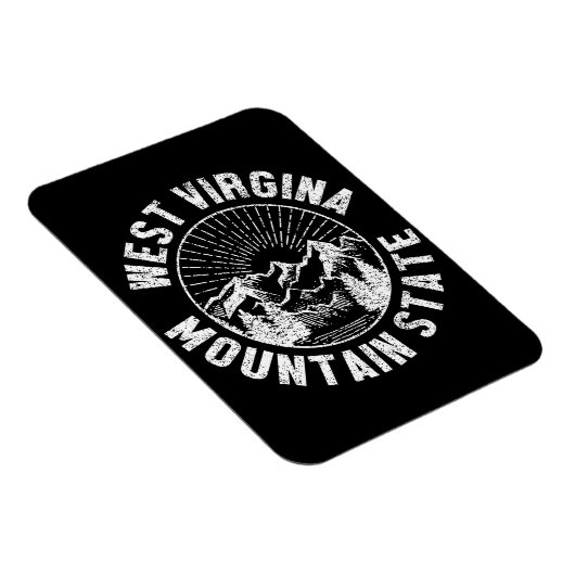 Vintage West Virginia Magneet (Rechterzijde)