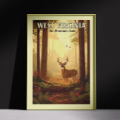 Vintage West Virginia Poster