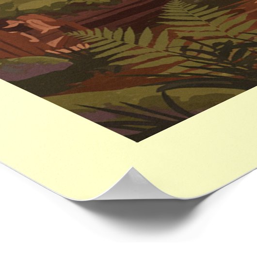 Vintage West Virginia Poster (Hoek)