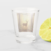 Vintage West Virginia Shot Glas (Achterkant)