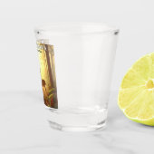 Vintage West Virginia Shot Glas (Rechts)