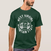 Vintage West Virginia T-shirt (Voorkant)