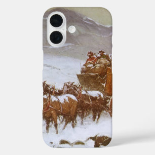 Vintage West, Why the Mail Was Late van Berninghau iPhone 16 Hoesje