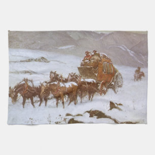 Vintage West, Why the Mail Was Late van Berninghau Theedoek