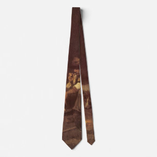 Vintage Western Cowboys, Plains Herder door NC Wye Stropdas