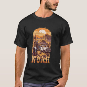 Vintage Western Jongen Country Cowboy Noah T-shirt