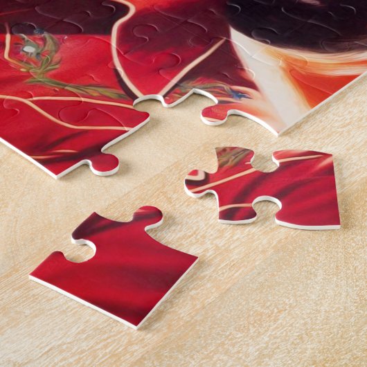 Vintage Western Pin-up Legpuzzel (Zijkant)