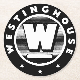 Vintage Westinghouse Logo Paper Onderzetter