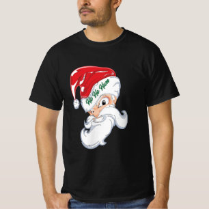 Vintage Whimsical Kerstmis Ho Ho Ho Sinterklaas T-shirt