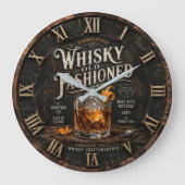 Vintage Whiskey Grote Klok (Voorkant)