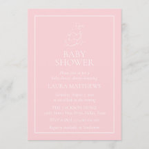 Vintage White Bunny Baby shower