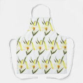 Vintage White Lily Schort (Voorkant)