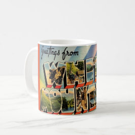 Vintage White Mountains of NH Mug Koffiemok