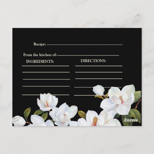 Vintage White Rose Bruidsdouche Briefkaart (Achterkant)