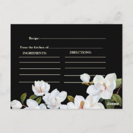 Vintage White Rose Bruidsdouche Briefkaart