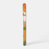 Vintage Whole Carrot Pattern iPhone 16 Hoesje (Linkerkant)