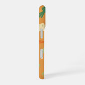 Vintage Whole Carrot Pattern iPhone 16 Hoesje (Rechterkant)