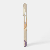 Vintage Whole Garlic Pattern iPhone 16 Hoesje (Linkerkant)