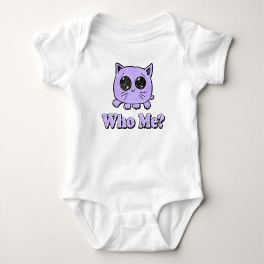 Vintage Wie Ik Kitty Romper (Voorkant)
