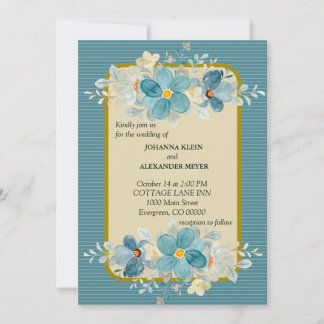 Vintage Wildblumen  Kaart