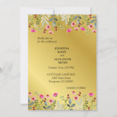 Vintage Wildblumen Kaart (Voorkant)
