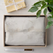 Vintage Wilde Bloemen & Boeken Tissuepapier (Geschenk)
