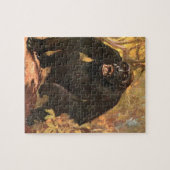 Vintage wilde dier, Gorilla of grote aap door CE S Legpuzzel (Horizontaal)