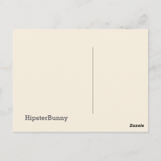 Vintage Wilde Rozen Briefkaart (Achterkant)