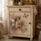 Vintage Wildebloem Fee Decoupage Tissuepapier