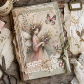 Vintage Wildebloem Fee Decoupage Tissuepapier