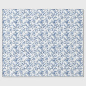Vintage Wilg Bloesems Cadeaupapier (Vlak)