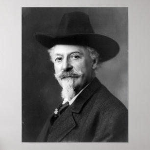 Vintage William F Cody Poster