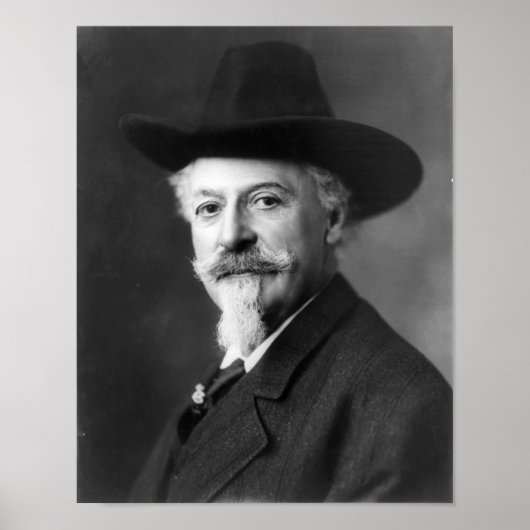 Vintage William F Cody Poster (Voorkant)