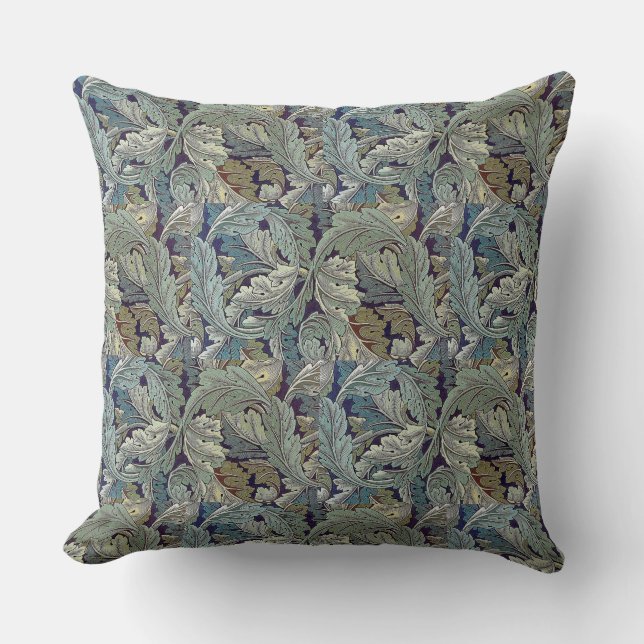 Vintage William Morris Acanthus Kussen (Voorkant)