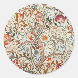 Vintage William Morris Acanthus Portière Ronde Sticker
